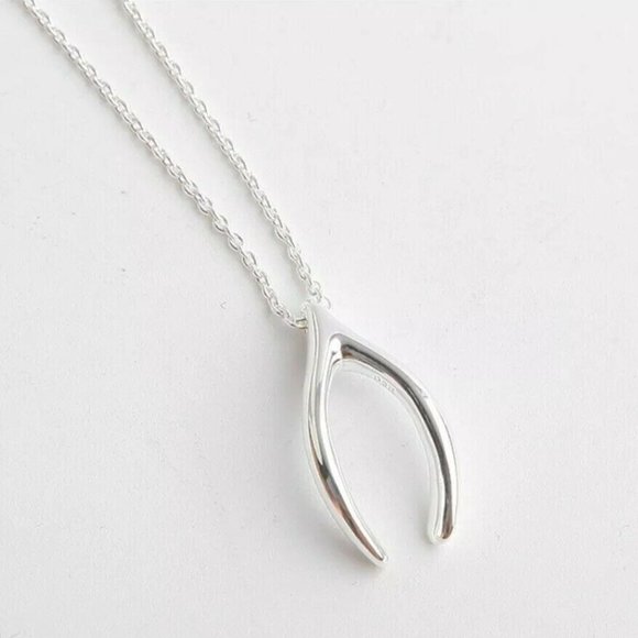 Tory burch outlet wishbone necklace
